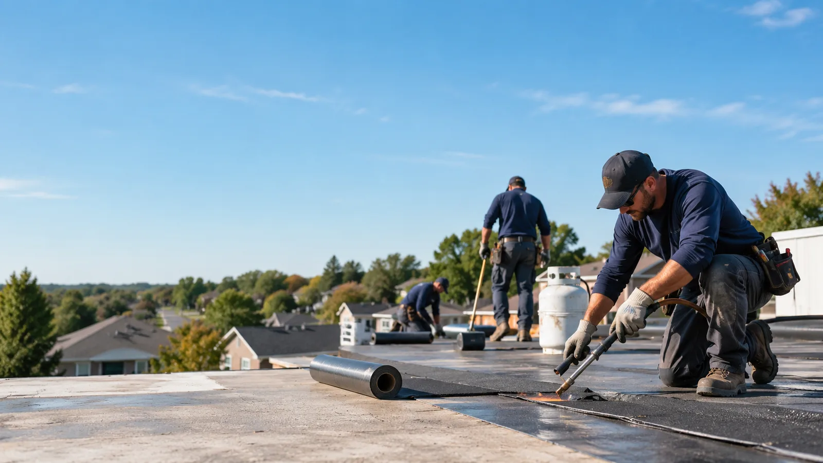Flat Roof Leak Repair providers in Ora, IN